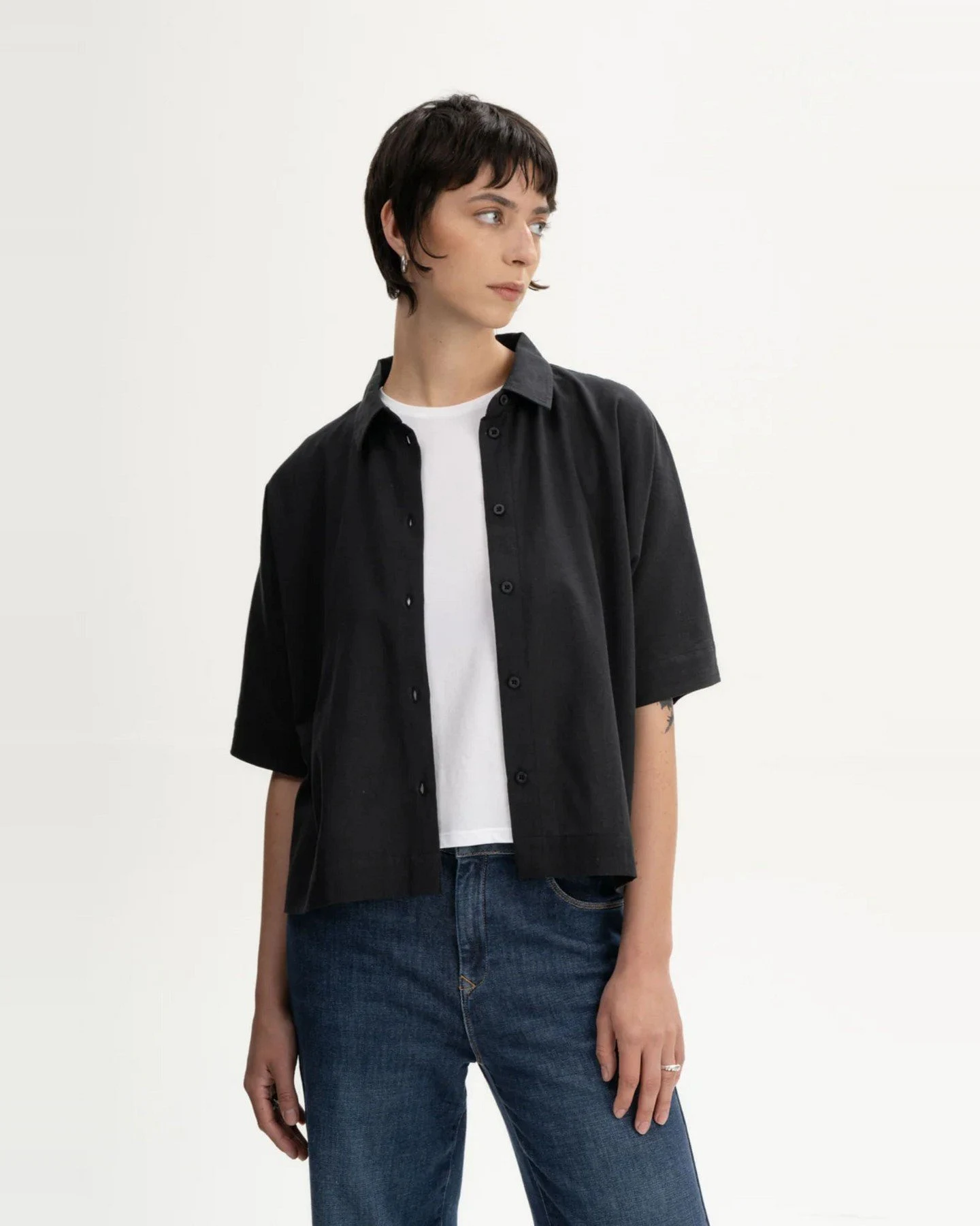 Bluse Rinara Schwarz – Ansicht 2