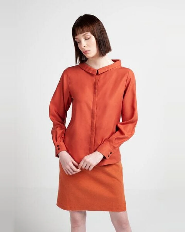 SHIPSHEIP MAE - Damen Bluse aus TENCEL Lyocell
