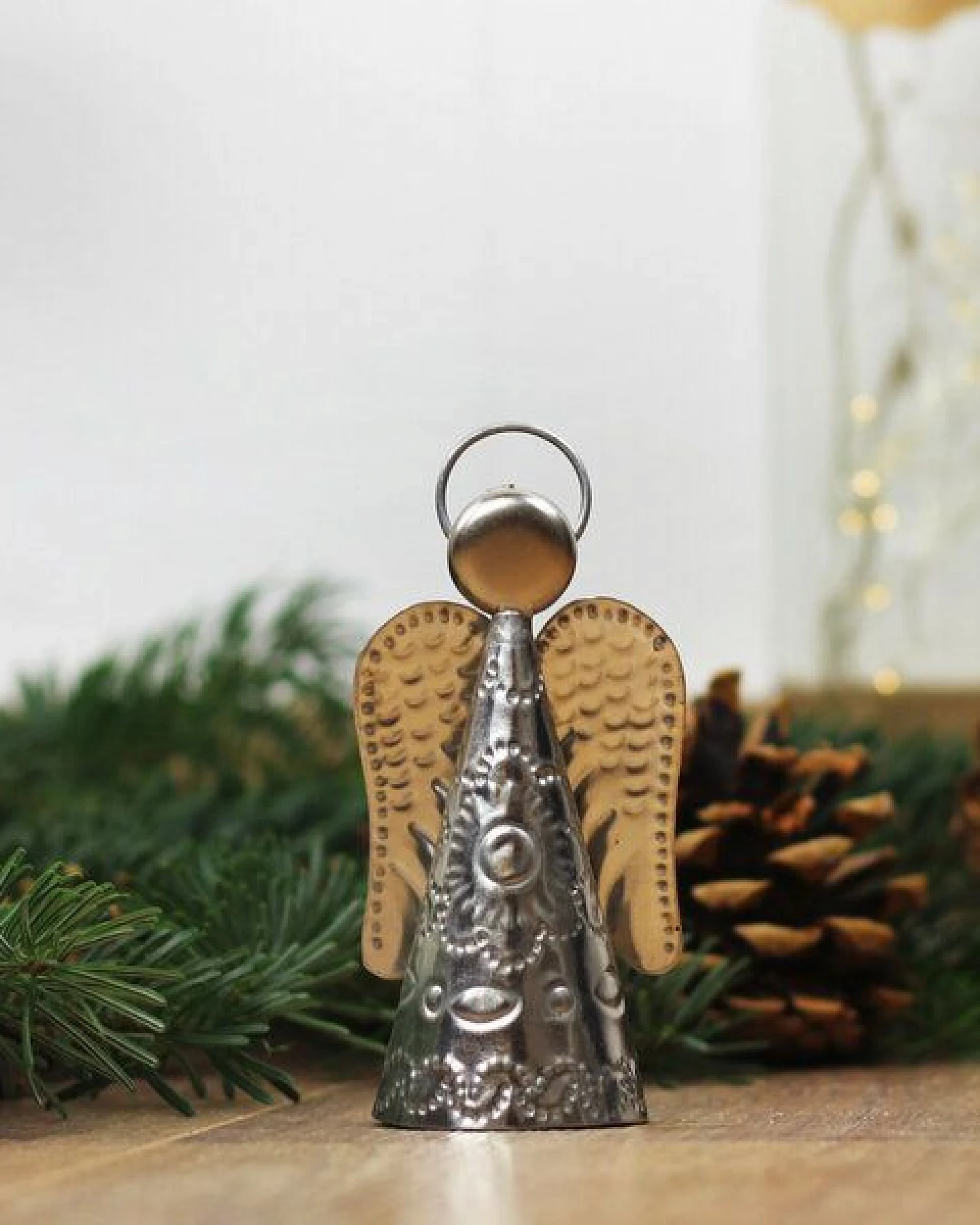 Mitienda Shop Engel silber 11cm, Schutzengel – Ansicht 2