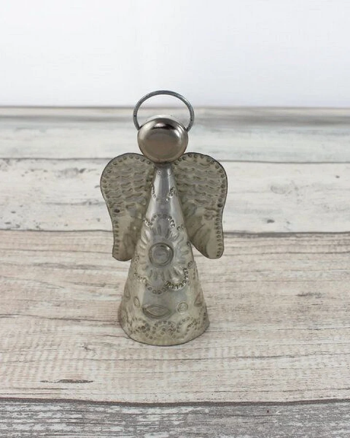 Mitienda Shop Engel silber 11cm, Schutzengel
