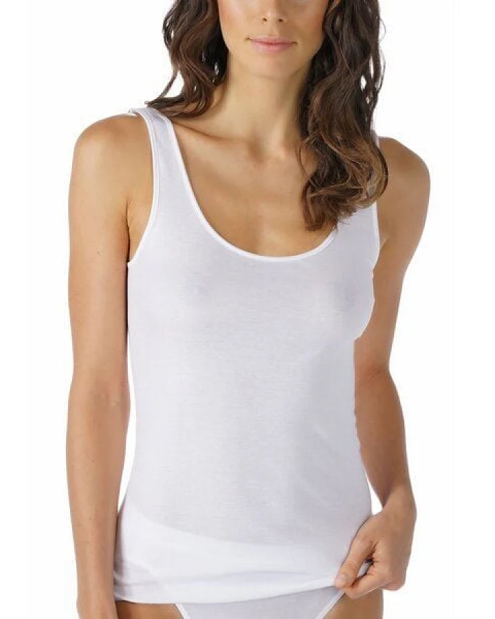 Mey Damen Sporty-Hemd Achselträger Top Noblesse PIMA Baumwolle 25102