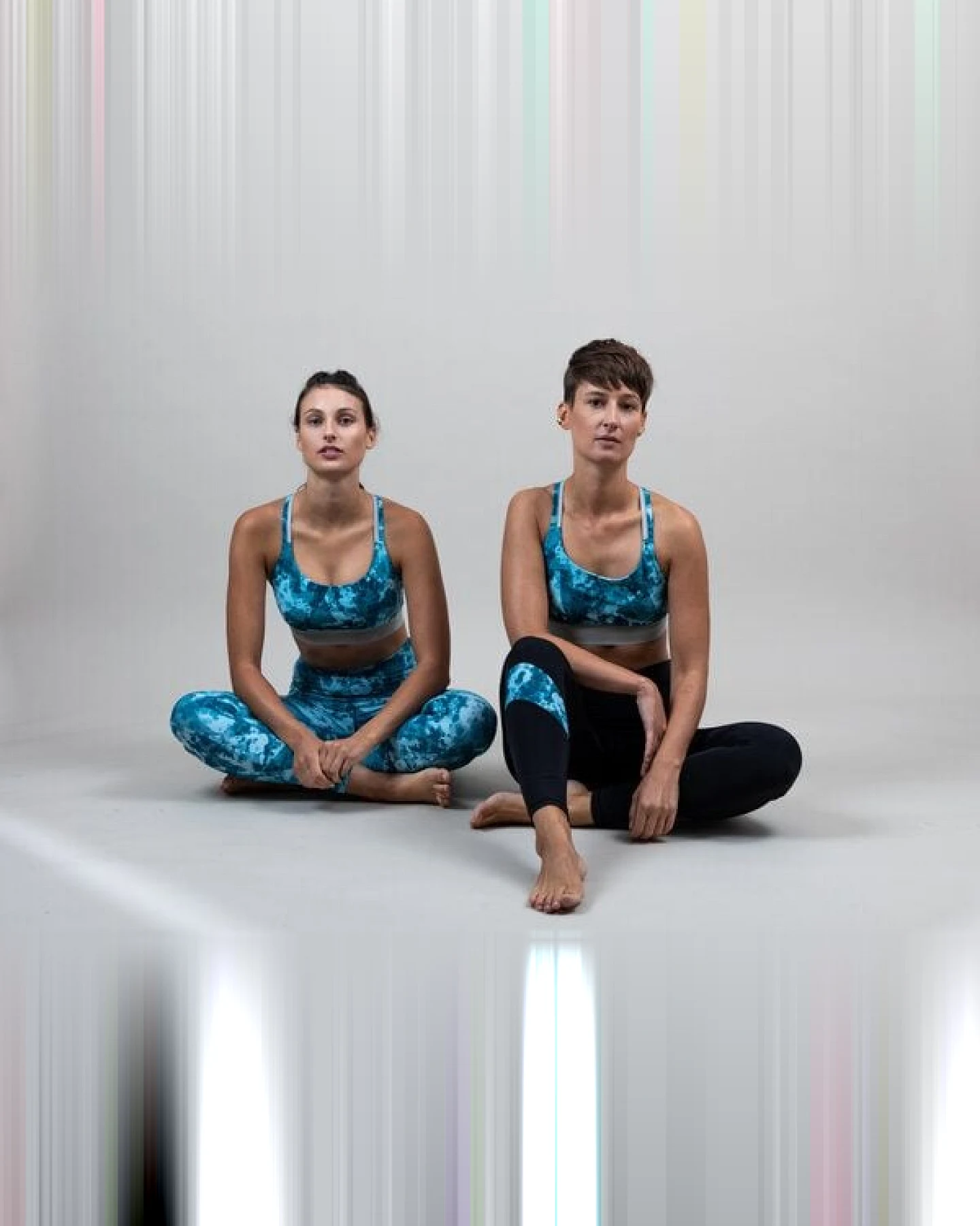 Ambiletics Yoga Leggings – Power Leggings Blue Drop – Ansicht 4