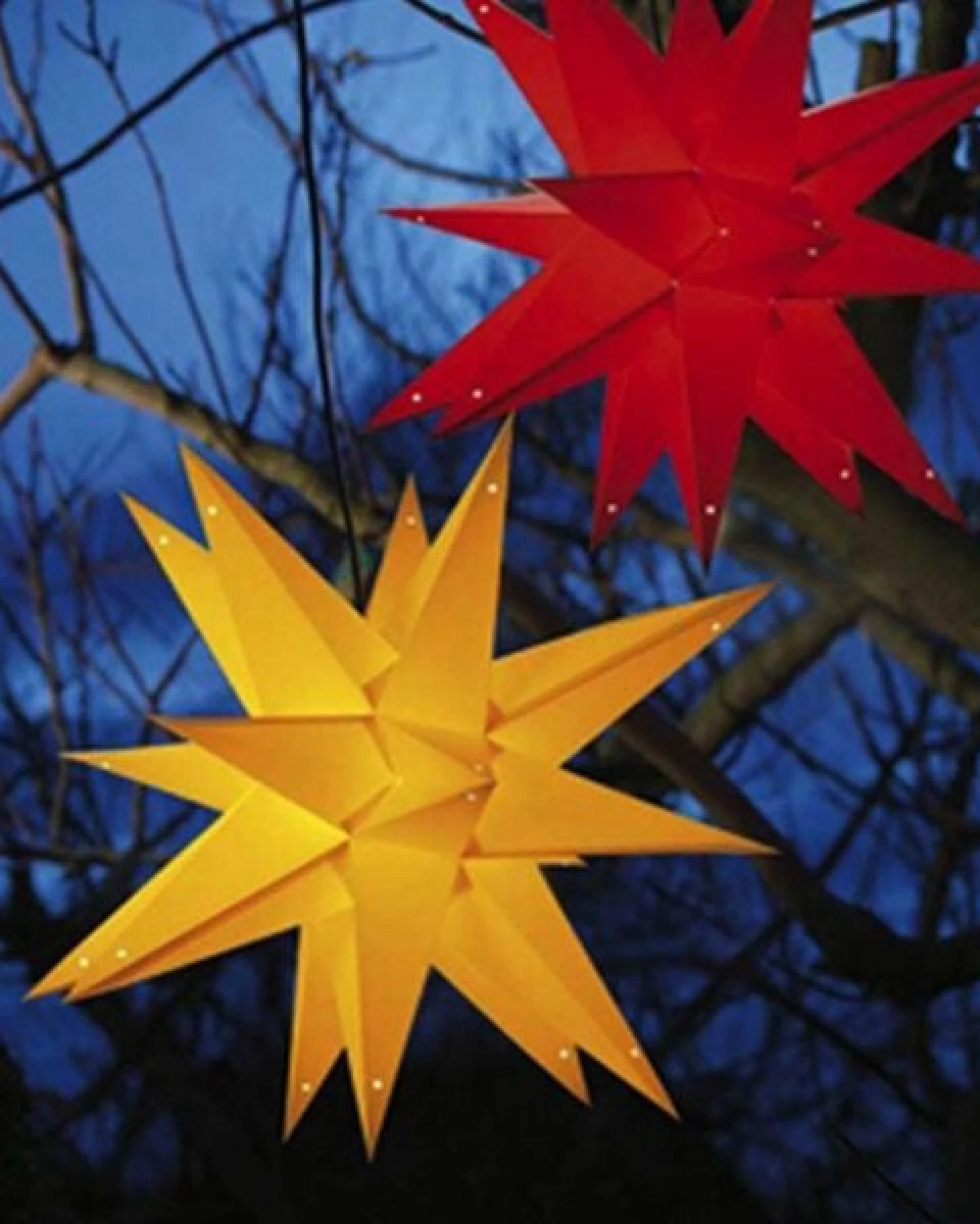 Mitienda Shop Weihnachtsstern zur Außenbeleuchtung – Ansicht 3