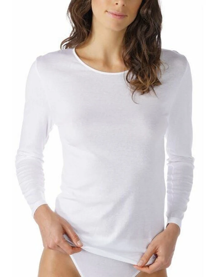 Mey Damen Langarm Shirt Noblesse aus PIMA Baumwolle 26809