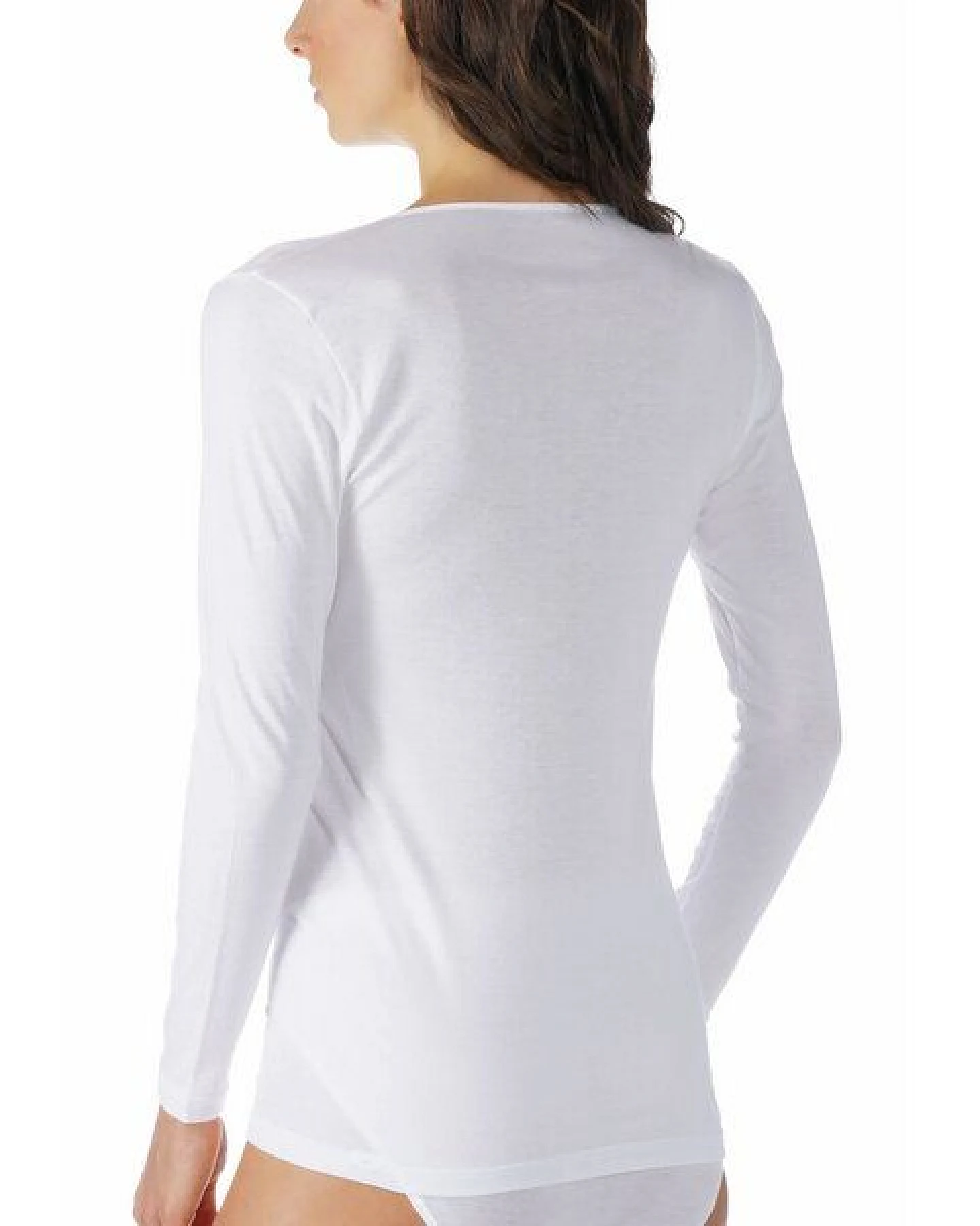 Mey Damen Langarm Shirt Noblesse aus PIMA Baumwolle 26809 – Ansicht 2