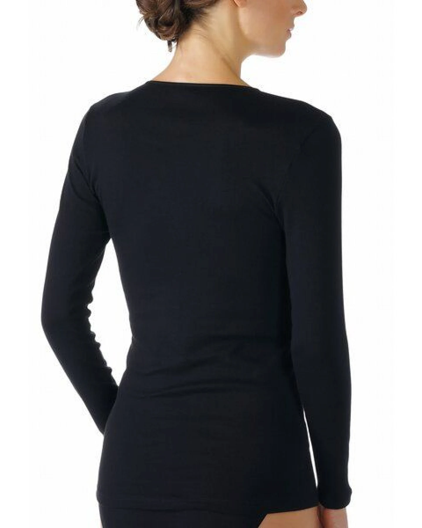 Mey Damen Langarm Shirt Noblesse aus PIMA Baumwolle 26809 – Ansicht 2