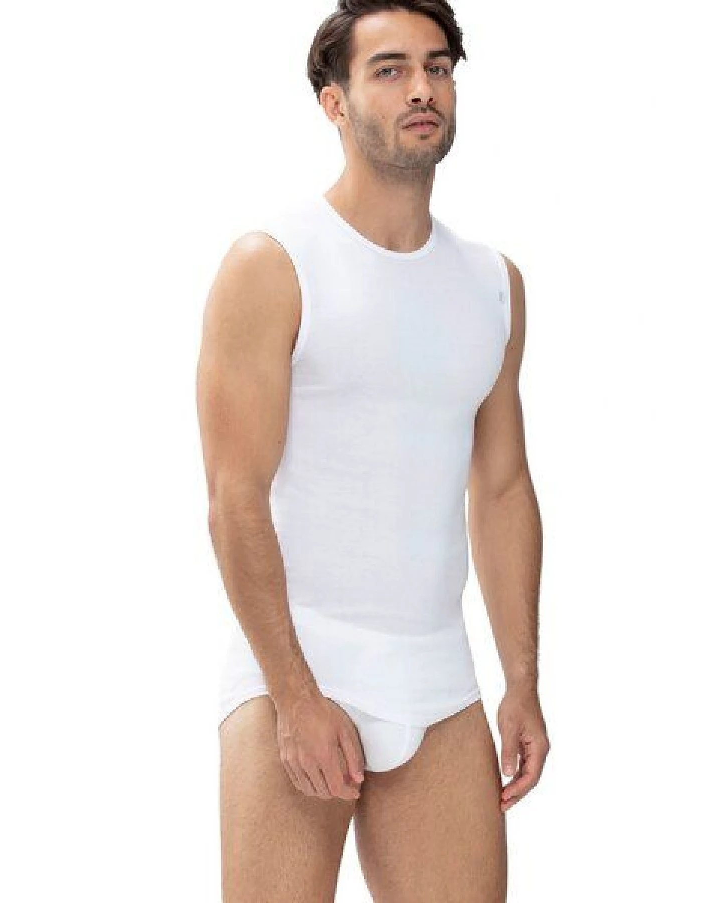 Mey Herren Tank Top Noblesse 100% PIMA Baumwolle 2801 – Ansicht 4