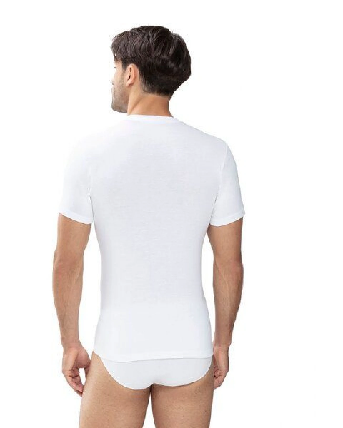 Mey Sportives T-Shirt / Unterhemd reine Baumwolle – Ansicht 2