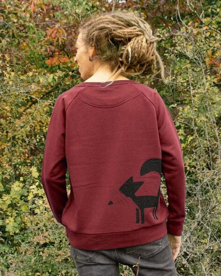 Cmig Damen Pullover Fuchs