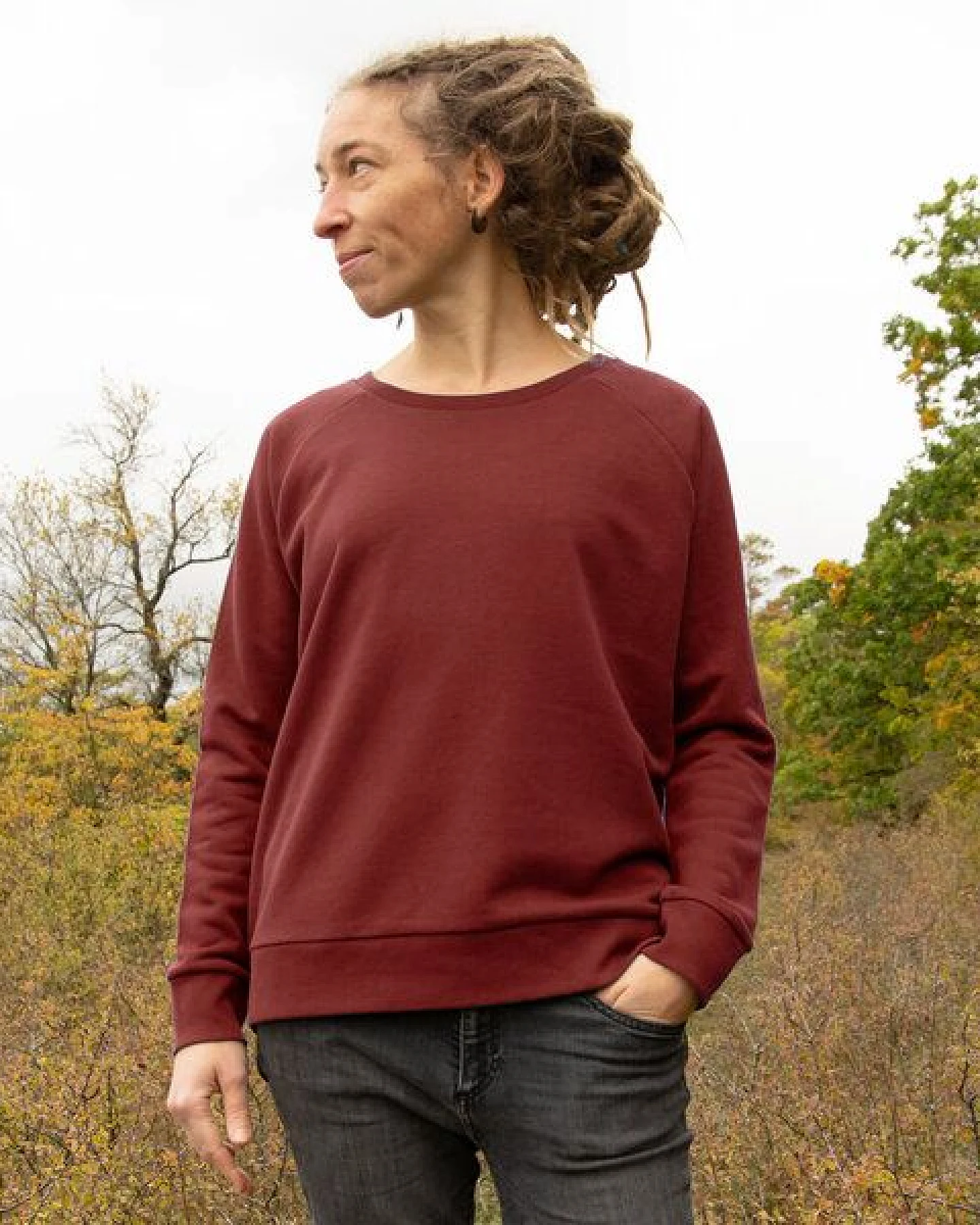 Cmig Damen Pullover Fuchs – Ansicht 2