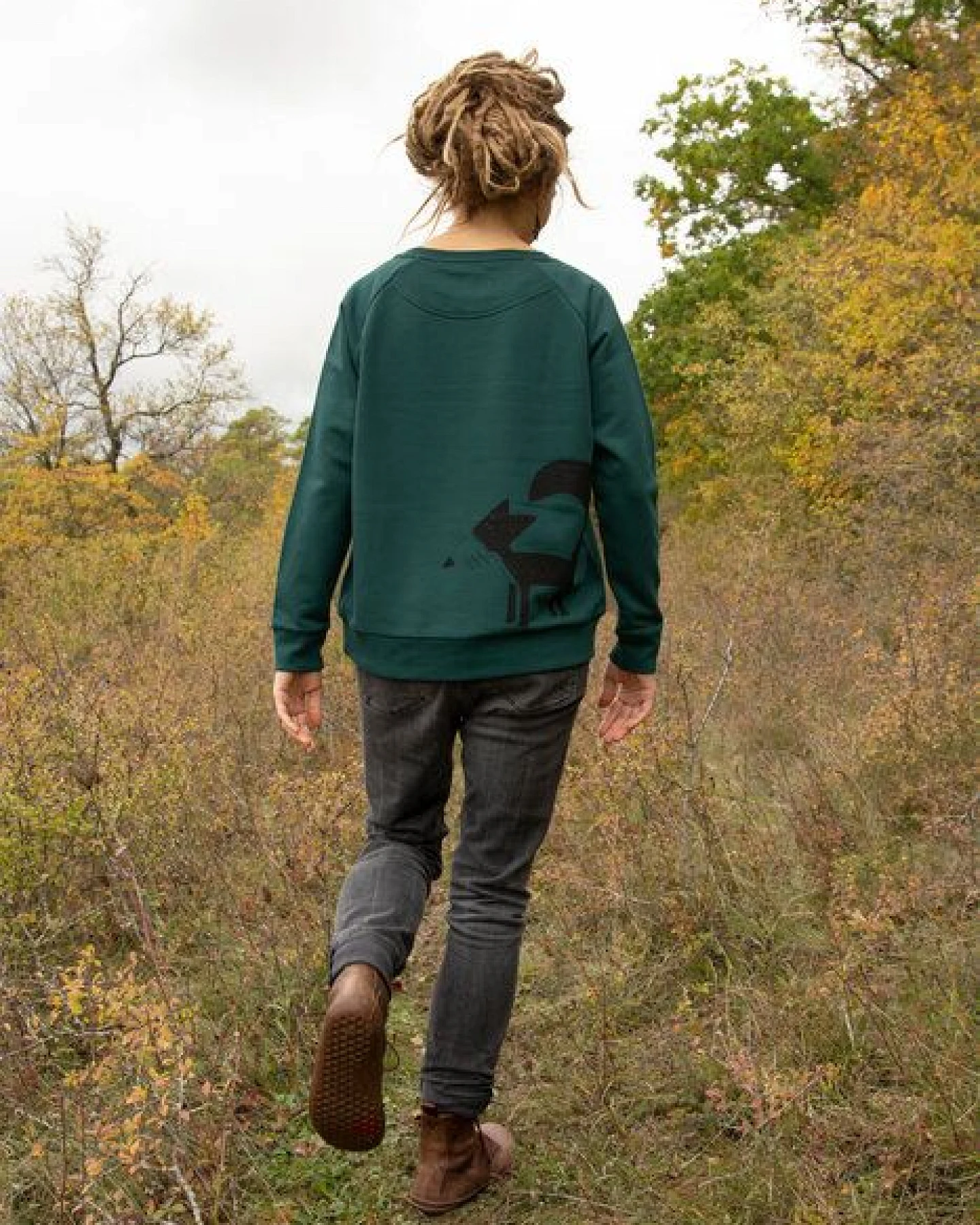 Cmig Damen Pullover Fuchs – Ansicht 4