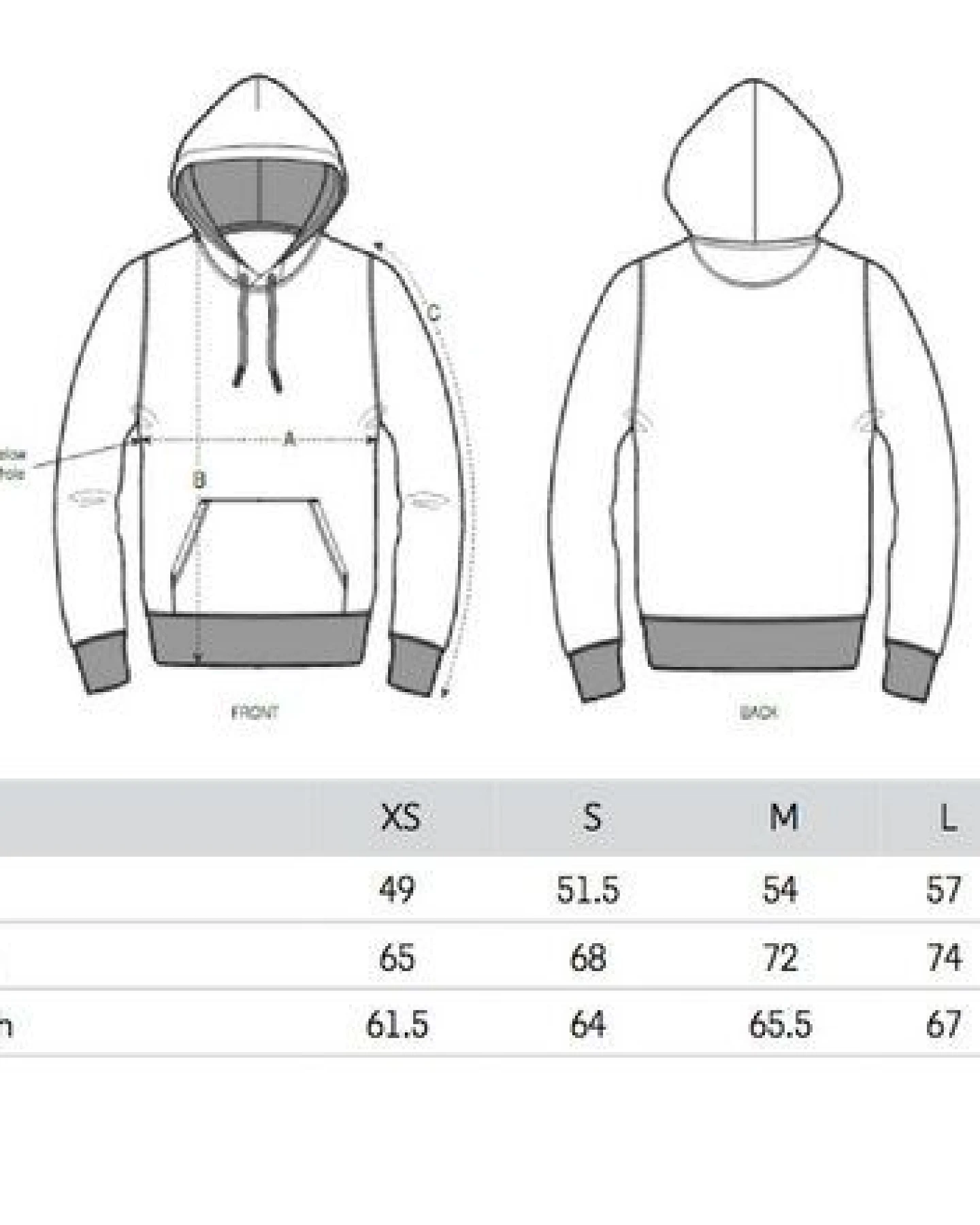 University of Soul Unisex Hoodie aus Bio-Baumwolle "Logan AoP" – Ansicht 2