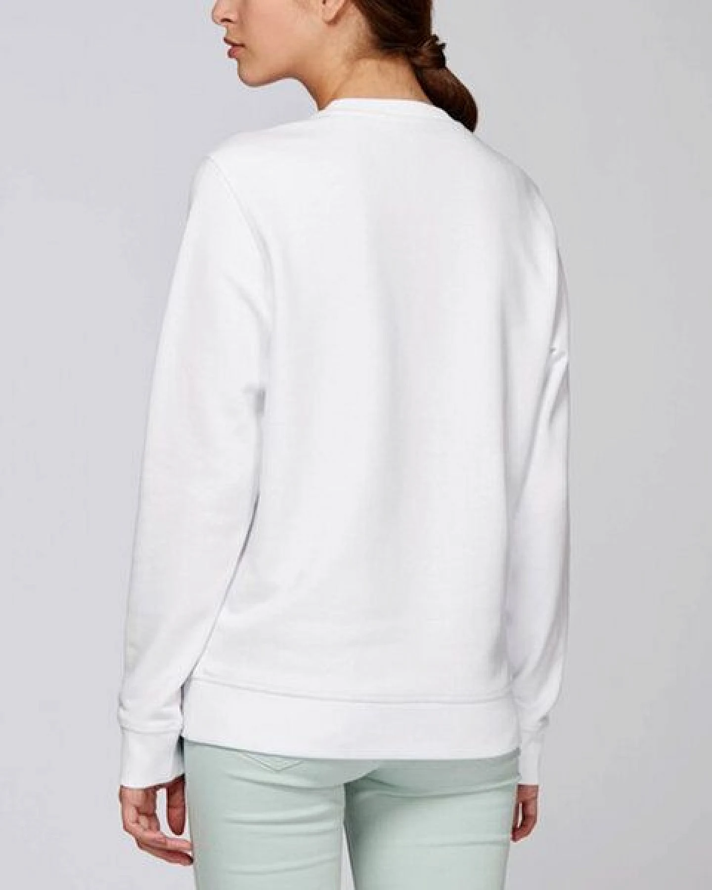Human Family Bio Damen oversize Rundhals-Sweatshirt "Fawn" – Ansicht 2