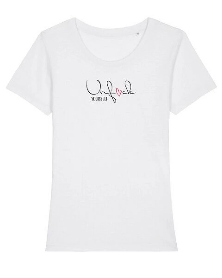 Human Family Bio Damen Statement T-Shirt "Unf*ck yourself" aus Bio-Baumwolle
