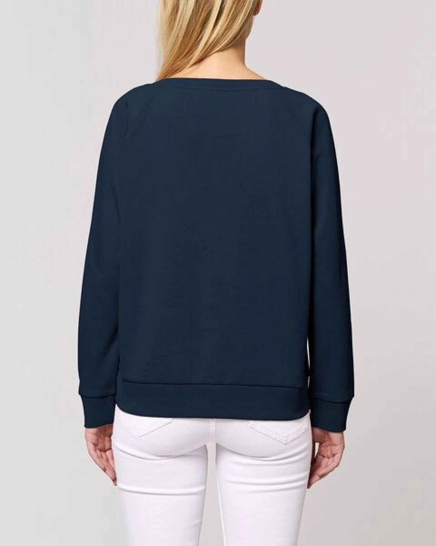 Human Family Weites Bio Damen Rundhals Sweatshirt "Dazzy - Not Alone" - in 4 Farben – Ansicht 3