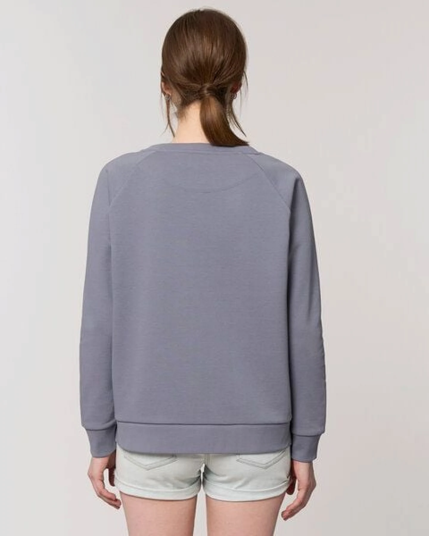 Human Family Weites Bio Damen Rundhals Sweatshirt "Dazzy - Not Alone" - in 4 Farben – Ansicht 4