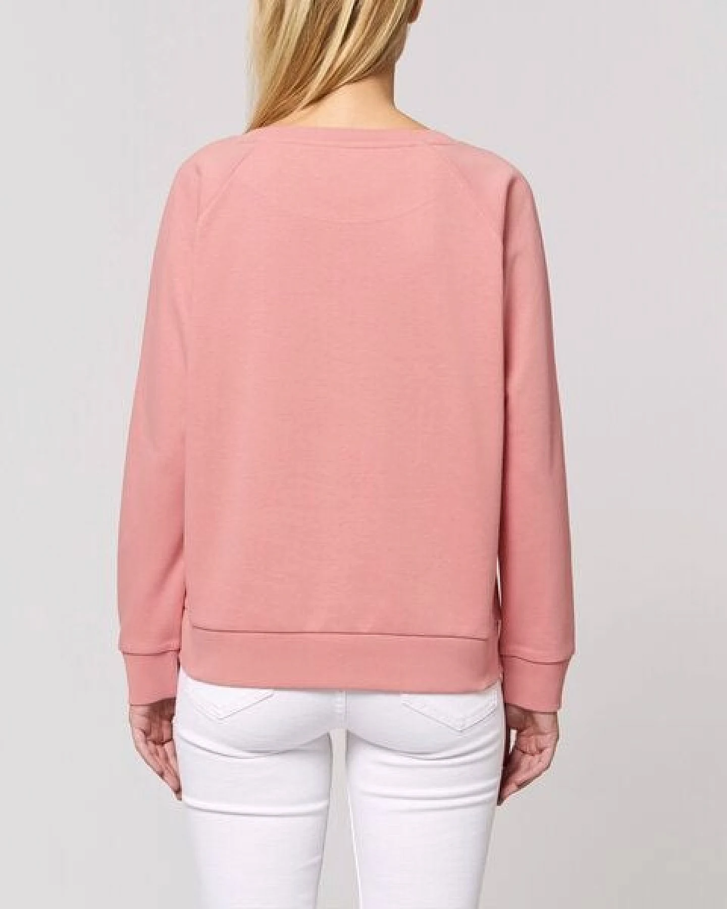 Human Family Weites Bio Damen Rundhals Sweatshirt "Dazzy - Not Alone" - in 4 Farben – Ansicht 4