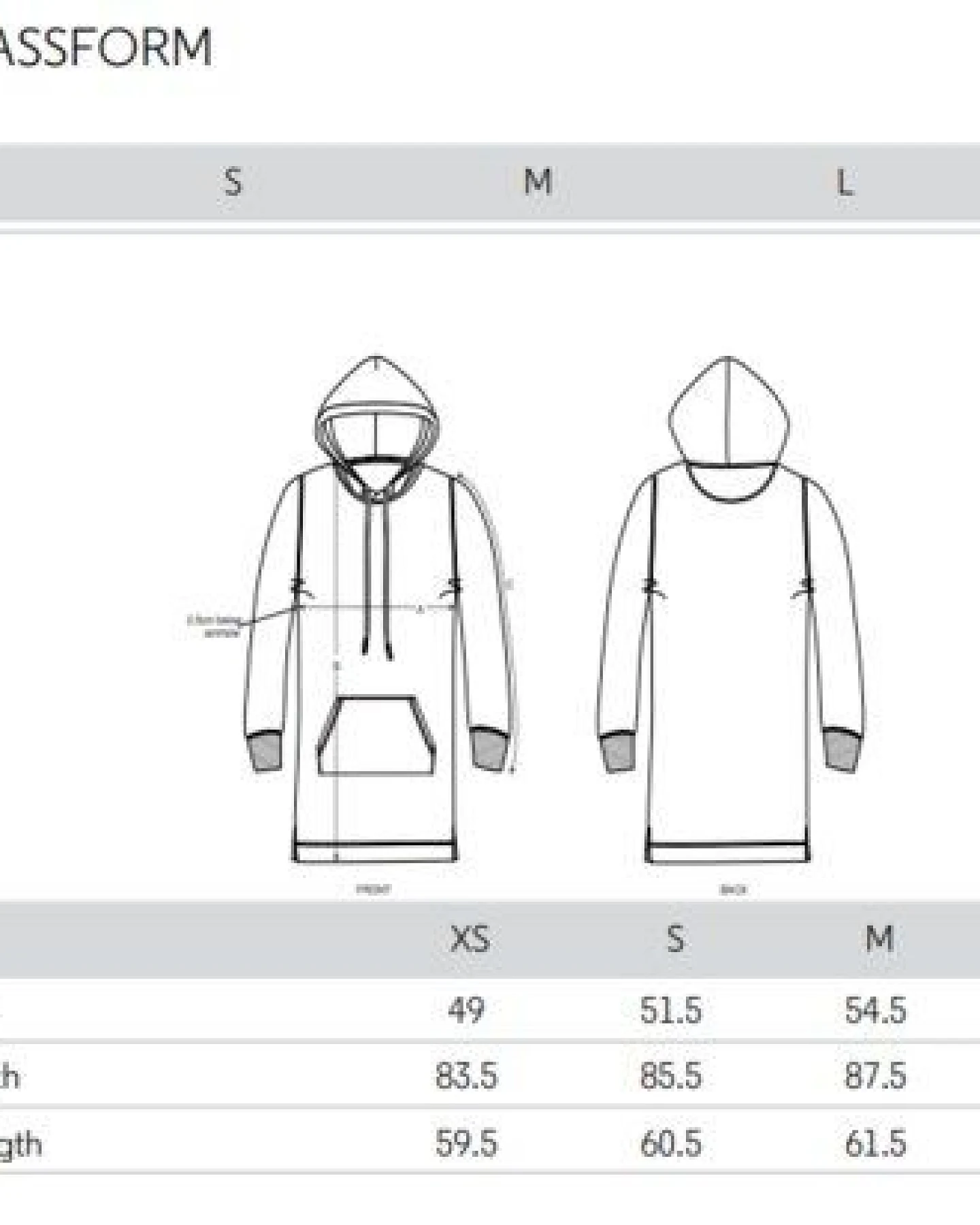 Human Family Langärmeliges Bio Damen Sweatshirt-Kleid mit Kapuze "Select - HF" – Ansicht 4