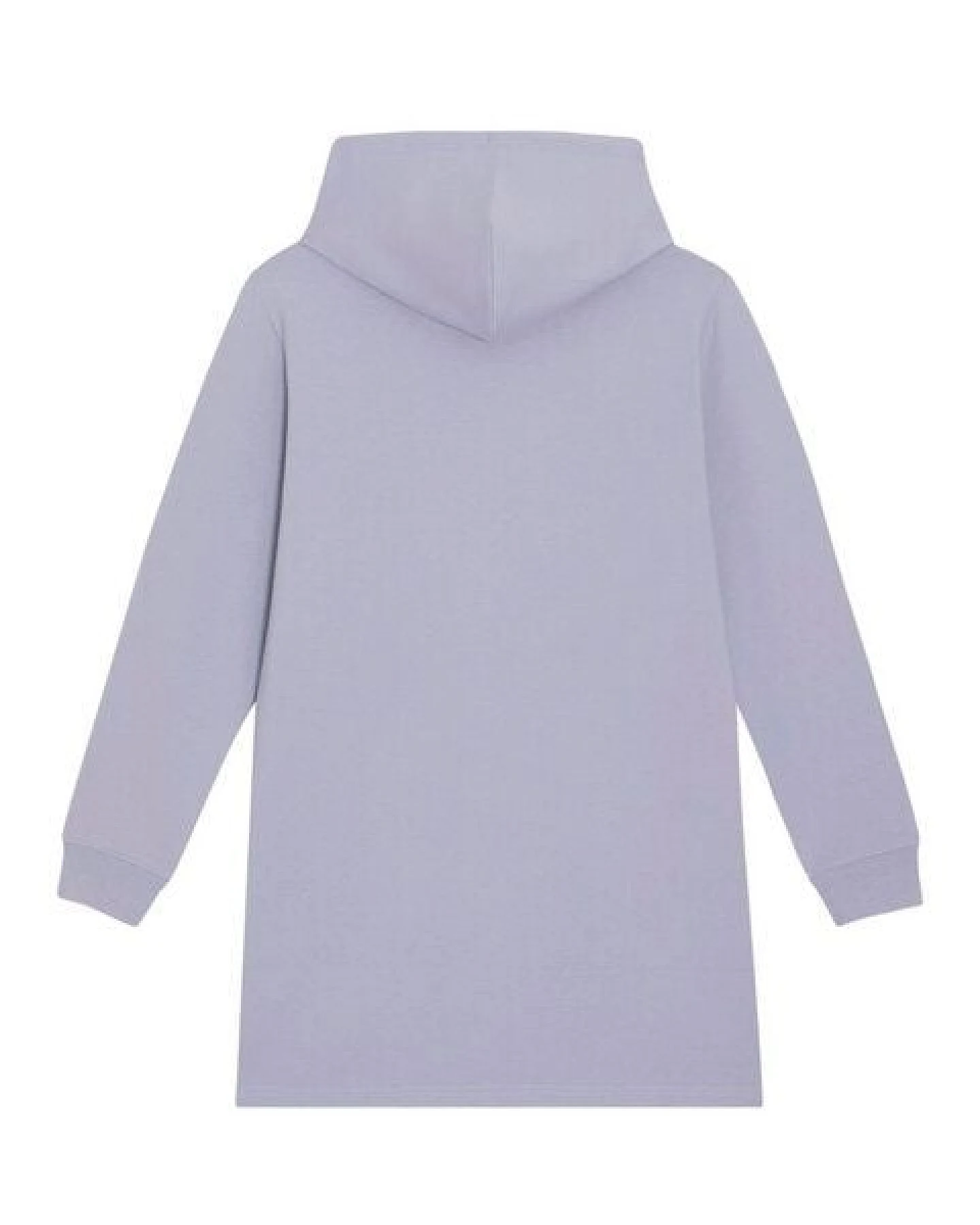 Human Family Langärmeliges Bio Damen Sweatshirt-Kleid mit Kapuze "Select - HF" – Ansicht 4