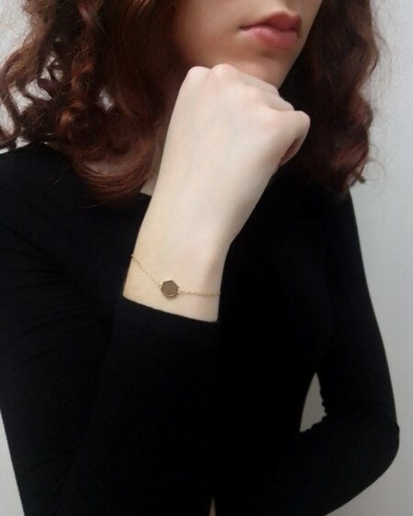 BeWooden Armbänder mit Holzdetail - Motiv Hexagon - Verschiedene Farben und Grössen – Ansicht 3
