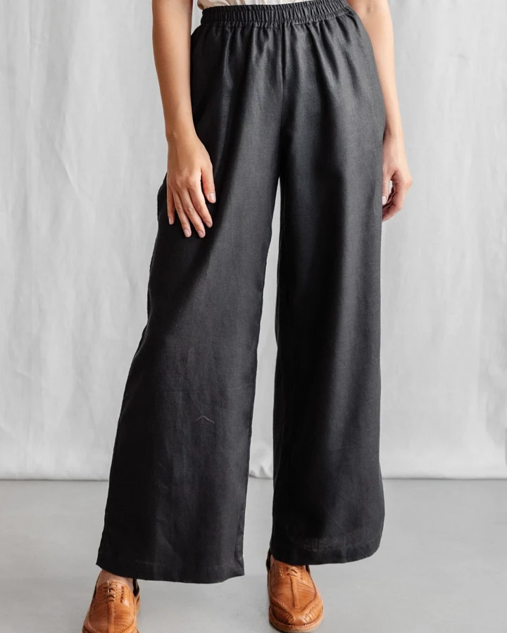 Jyoti - Fair Works Damen vegan Hose Jayan Schwarz