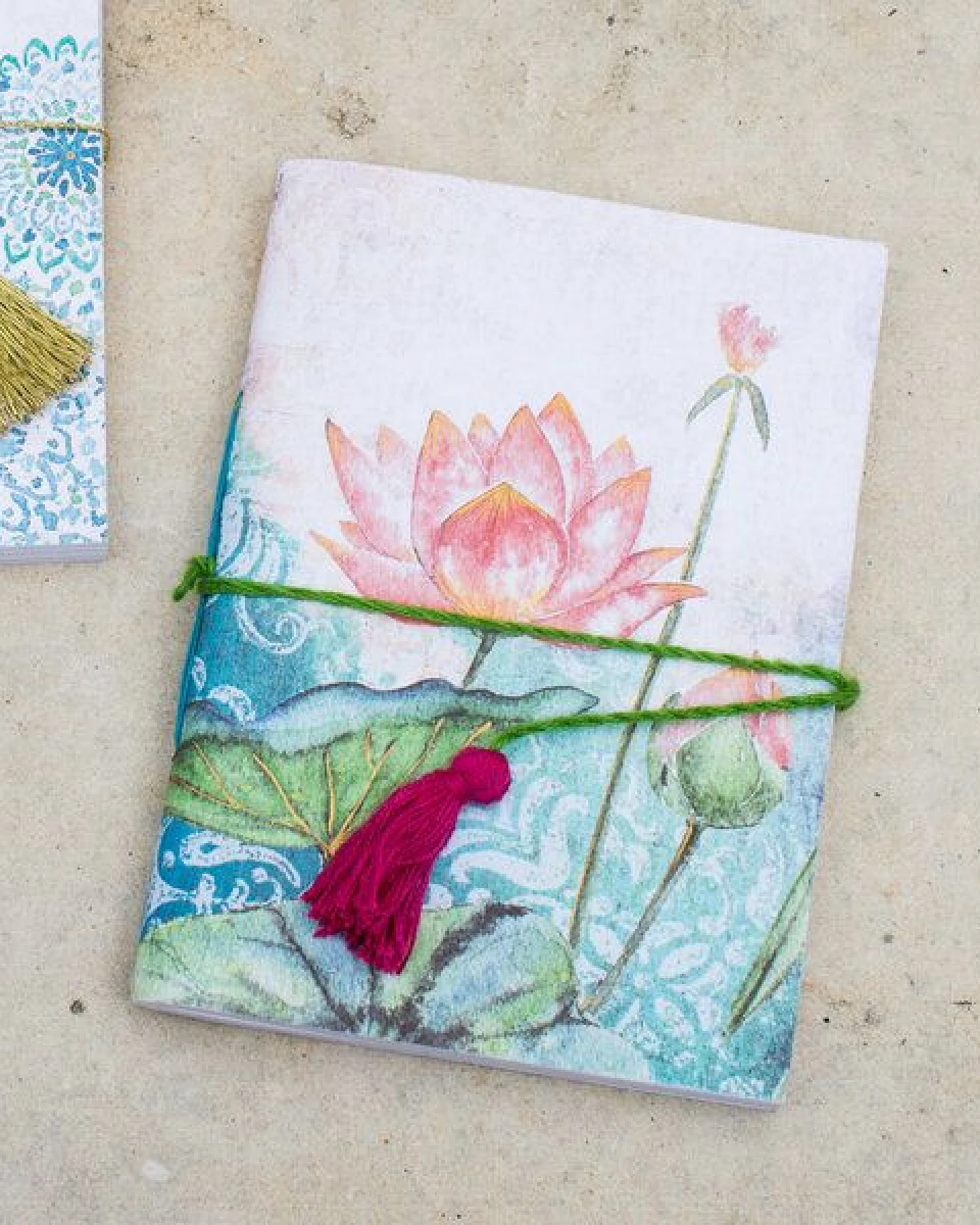 Frida Feeling Notizheft Lotusblume – Ansicht 3