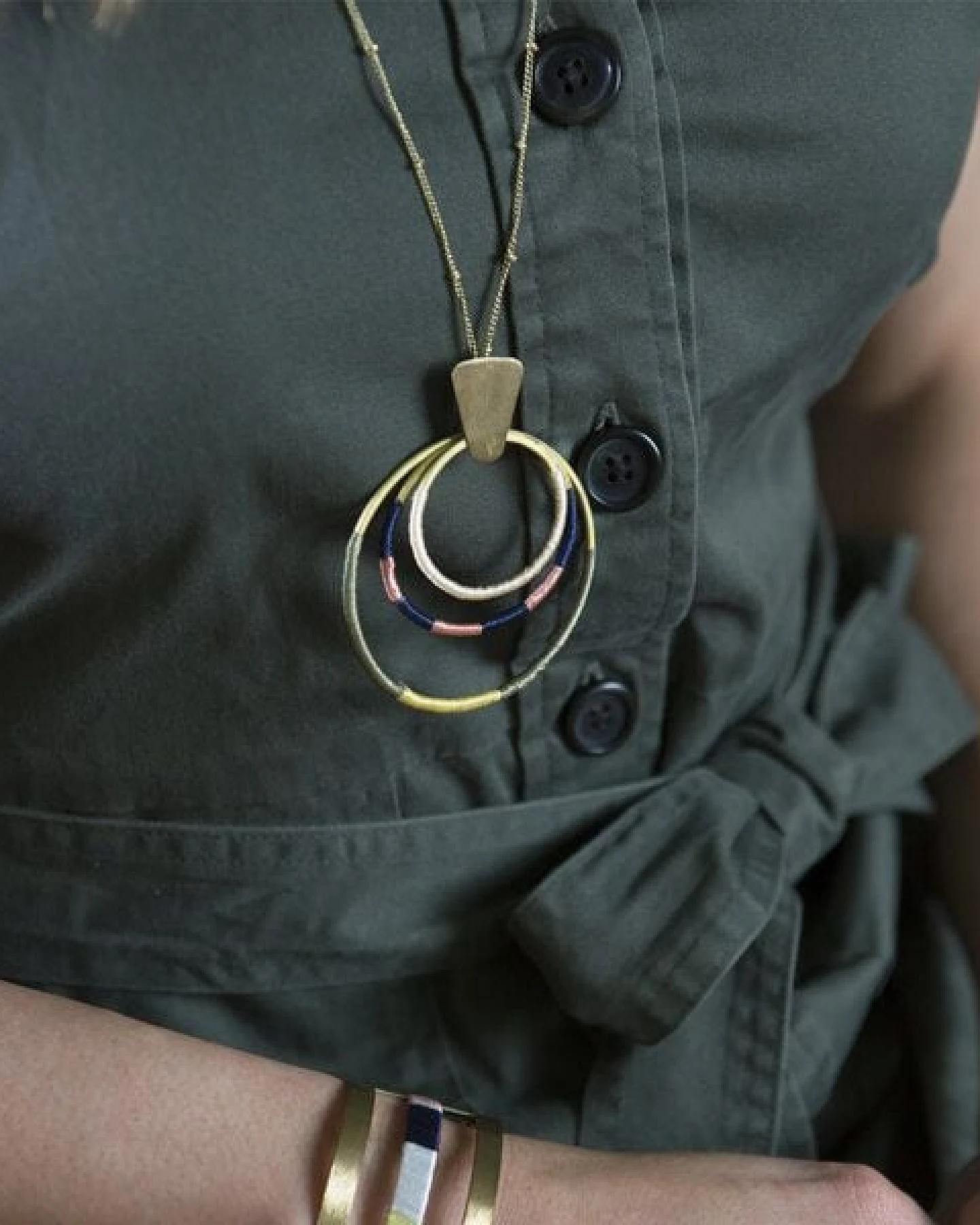 Frida Feeling Halskette Kaia, Ringe 'Dusk' – Ansicht 3