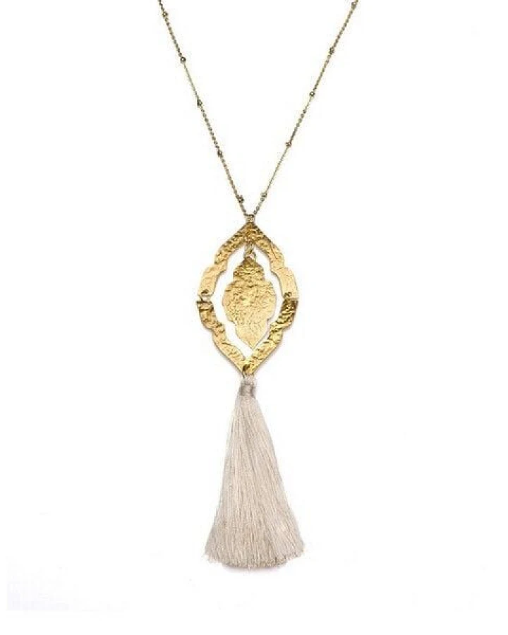 Frida Feeling Kette Nihira gold / weiß