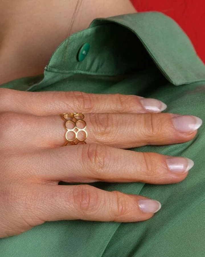 ALEXASCHA Verstellbarer Ring