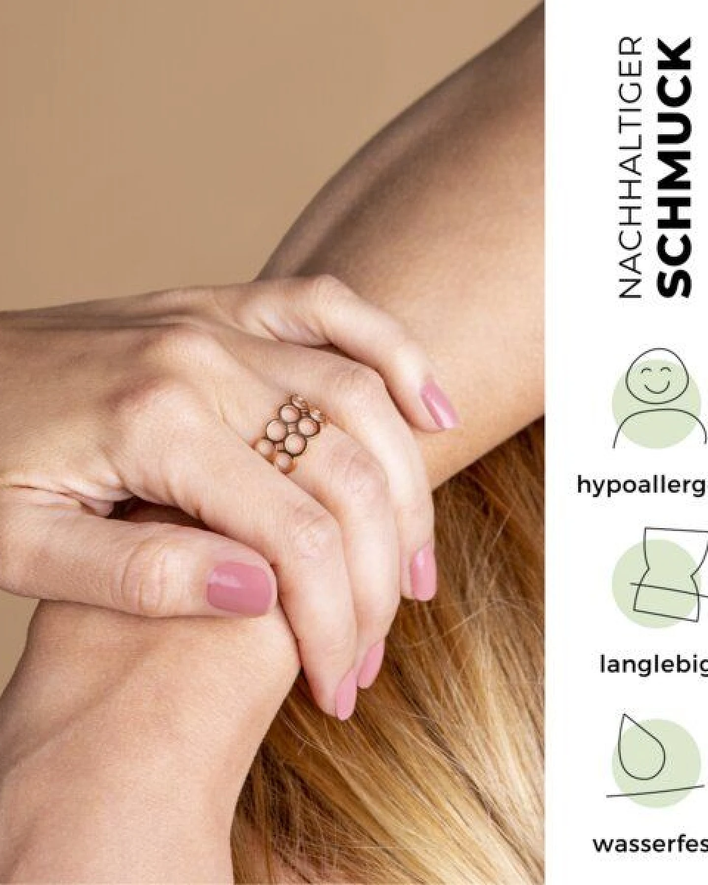 ALEXASCHA Verstellbarer Ring – Ansicht 3
