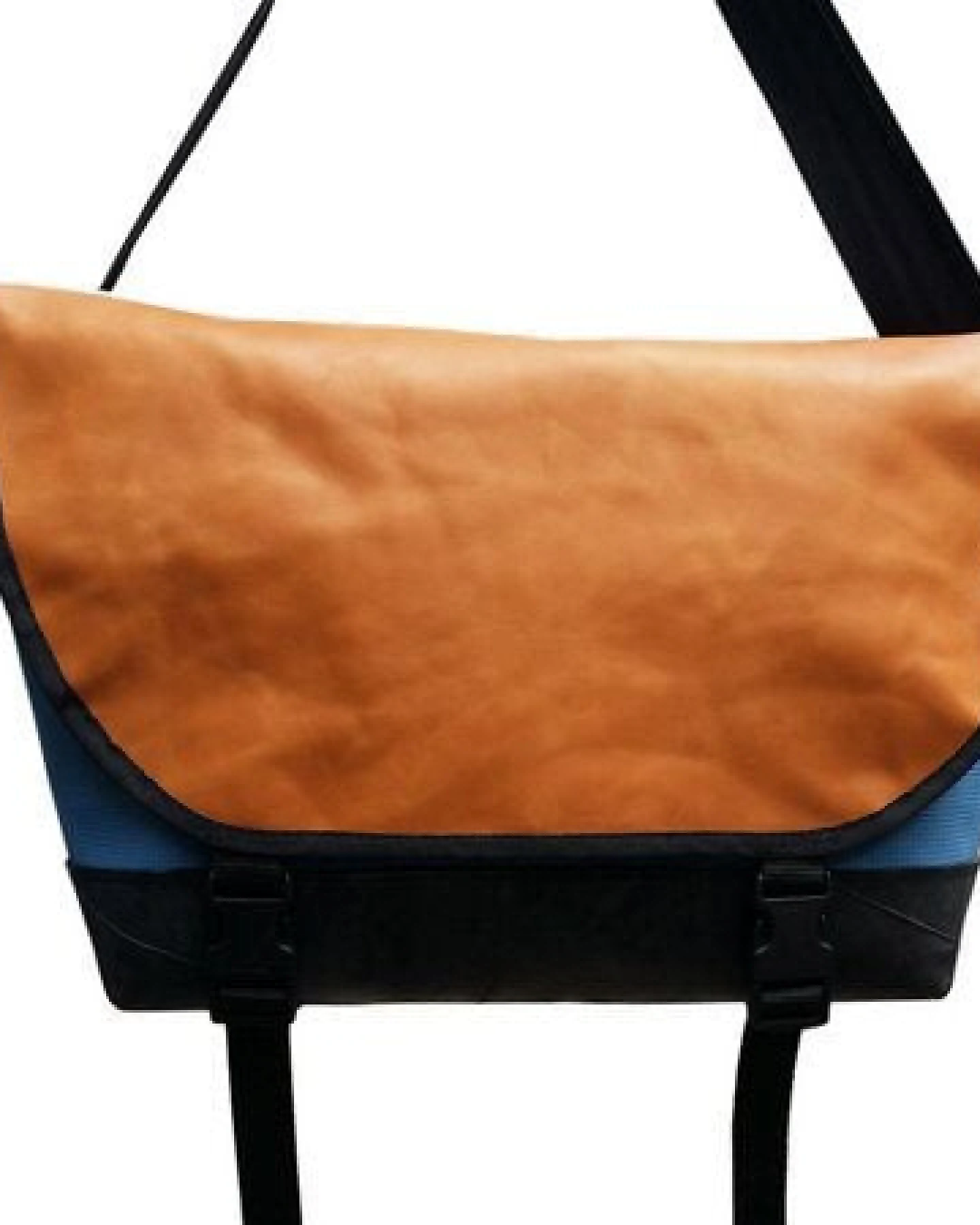 Leonca Messenger Bag aus Turnmatte & Lederboden oder Lederdeckel – Ansicht 3