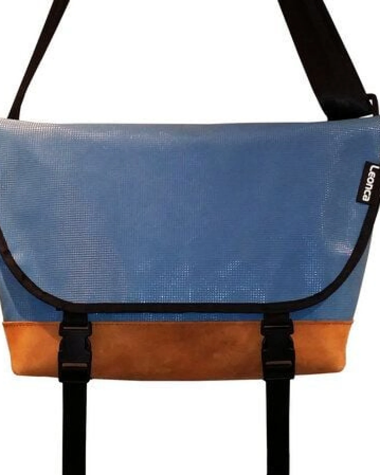 Leonca Messenger Bag aus Turnmatte & Lederboden oder Lederdeckel – Ansicht 2