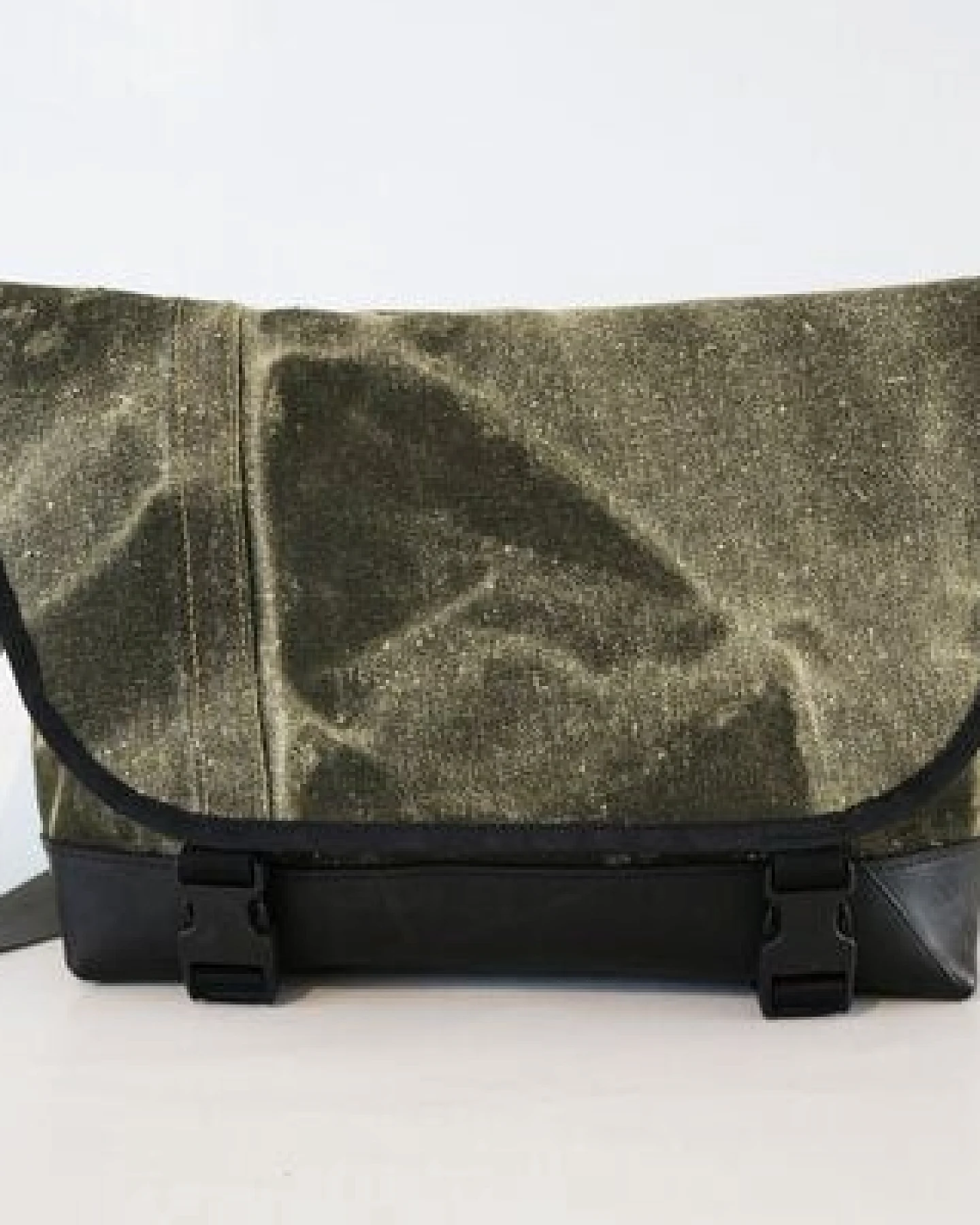 Leonca Messenger Bag Zeltleinen Oliv dunkel – Ansicht 2