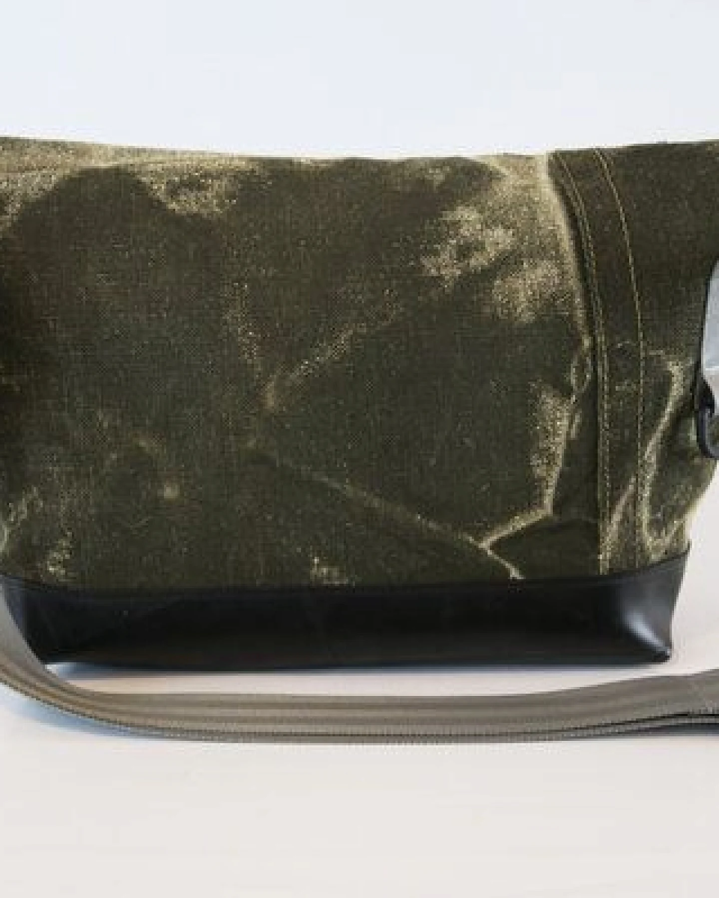 Leonca Messenger Bag Zeltleinen Oliv dunkel – Ansicht 3