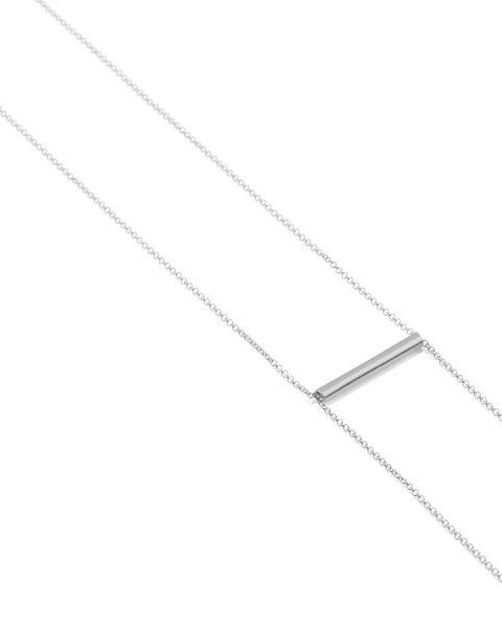 Jonathan Radetz Jewellery Kette BELONG, Silber 925, Sterlingsilber, Länge 80 cm oder 100 cm, verstellbar ohne Verschluss, Handmade in Germany