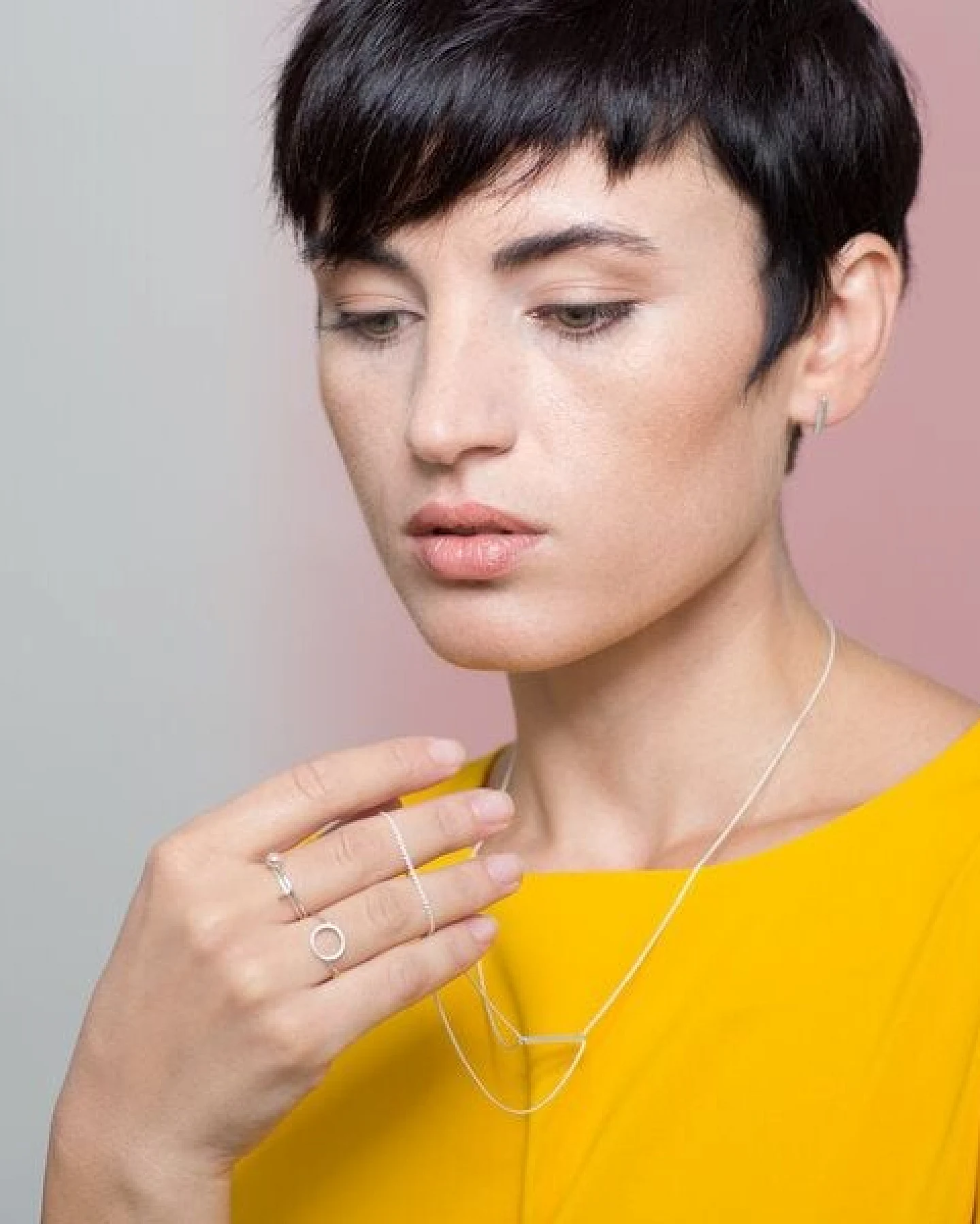 Jonathan Radetz Jewellery Kette BELONG, Silber 925, Sterlingsilber, Länge 80 cm oder 100 cm, verstellbar ohne Verschluss, Handmade in Germany – Ansicht 4