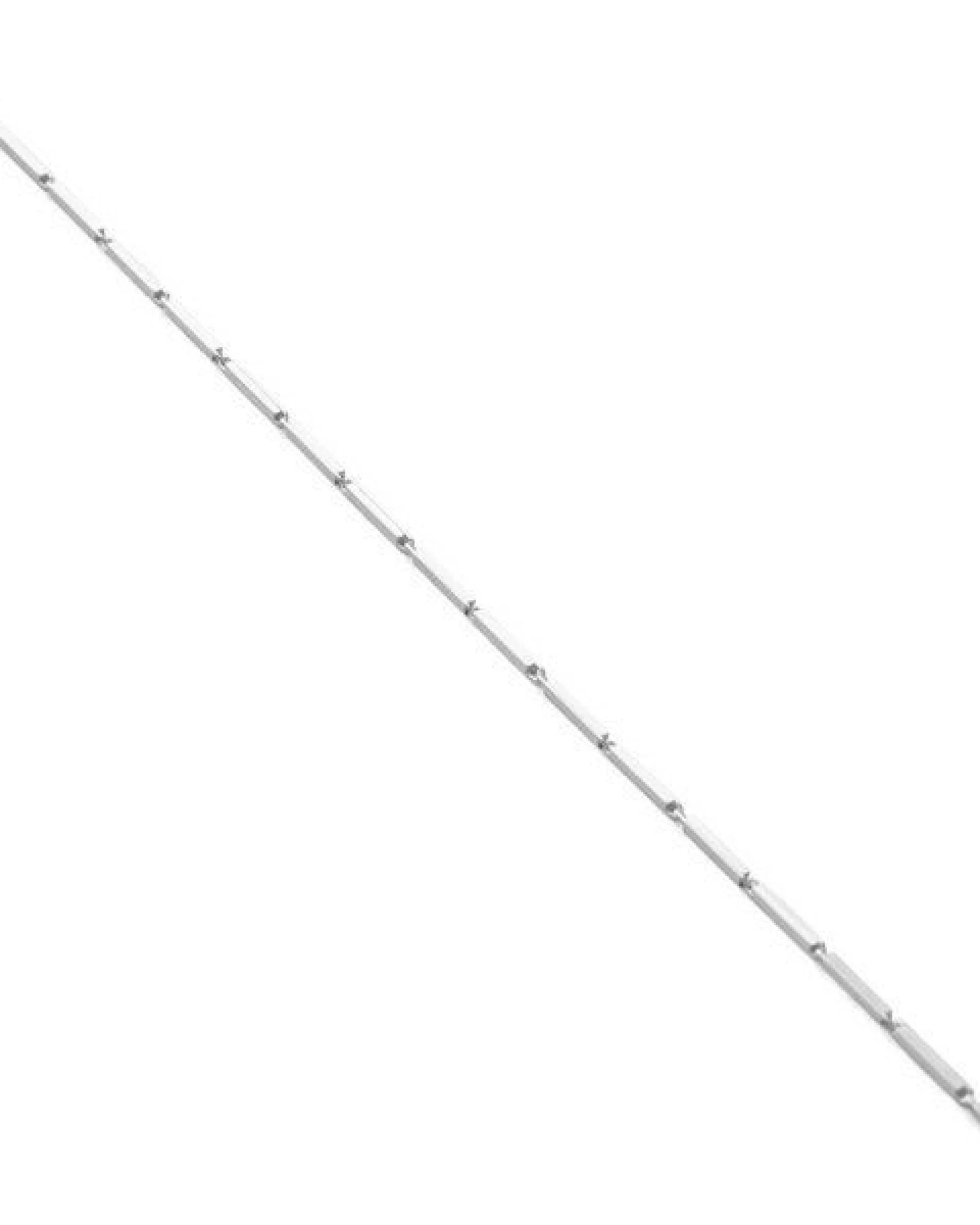 Jonathan Radetz Jewellery Kette Endless, fine, raw, snake, finecube, fine square, flow, endlos, Länge 120cm, Silber 925, Made in Germany – Ansicht 3