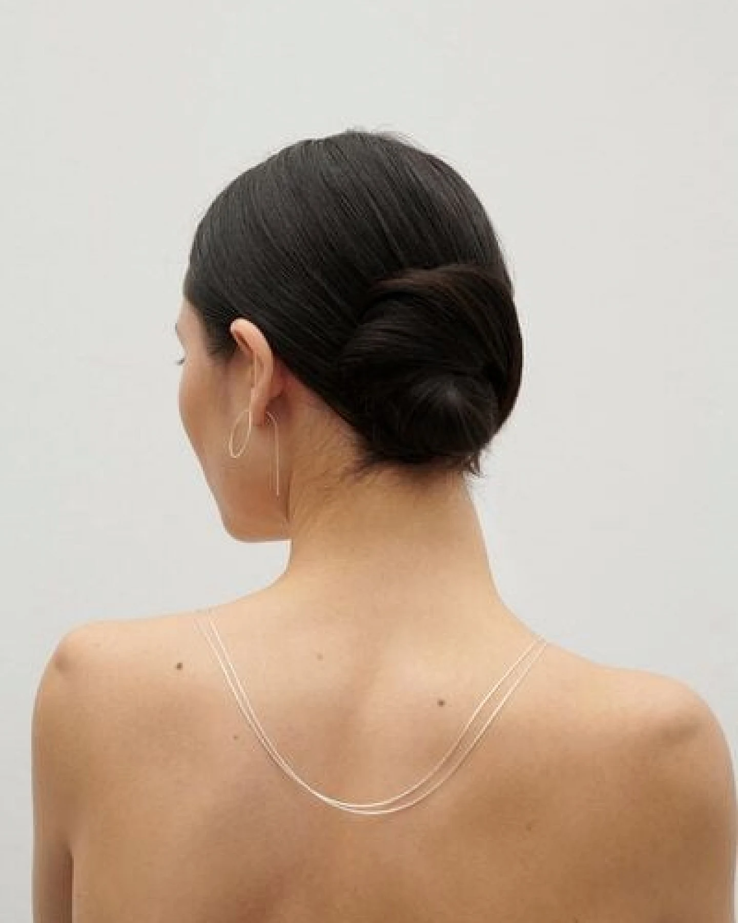 Jonathan Radetz Jewellery Kette Endless, fine, raw, snake, finecube, fine square, flow, endlos, Länge 120cm, Silber 925, Made in Germany – Ansicht 3