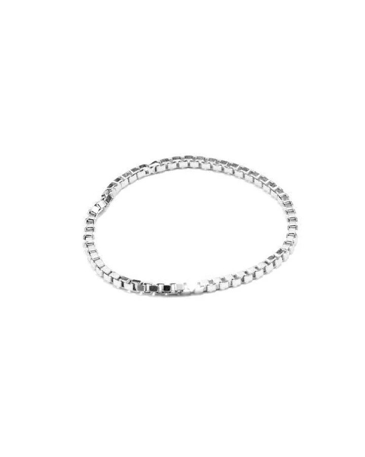 Jonathan Radetz Jewellery Kettenring Endless, fine(01), raw(02), Silber 925, Sterlingsilber, Größe S - L, Made in Germany