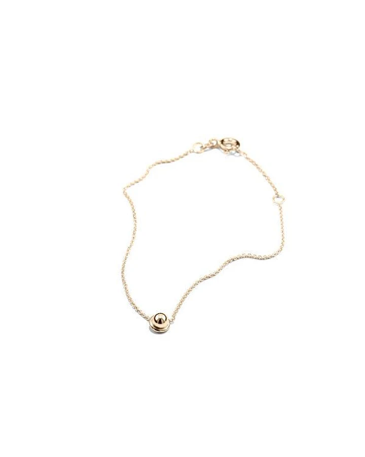 Jonathan Radetz Jewellery Armband SPHERE, Gold 585, 14 Karat, Länge 16/18 cm, Handmade in Germany