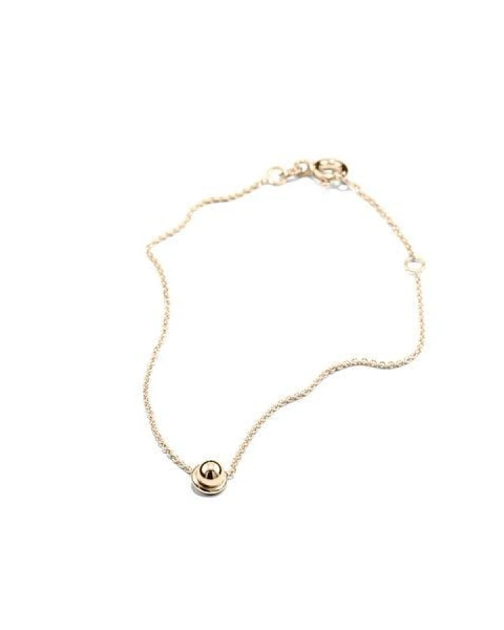 Jonathan Radetz Jewellery Armband SPHERE, Gold 585, 14 Karat, Länge 16/18 cm, Handmade in Germany