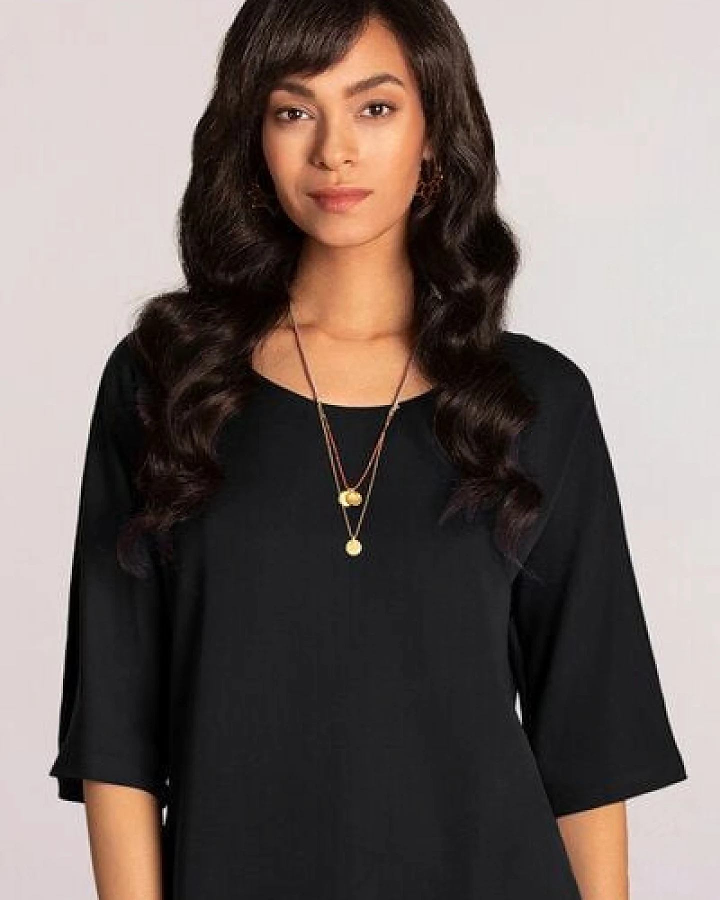 l'amour est bleu Bluse aus Tencel – Ansicht 3