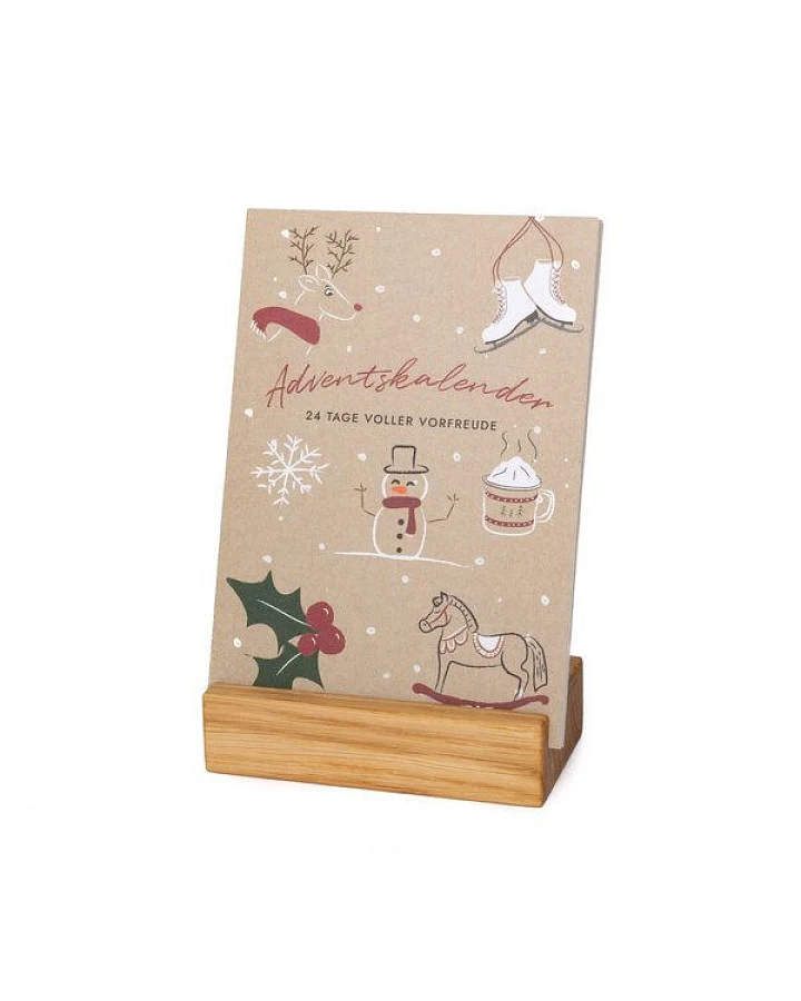 klotzaufklotz Adventskalender mit Karten