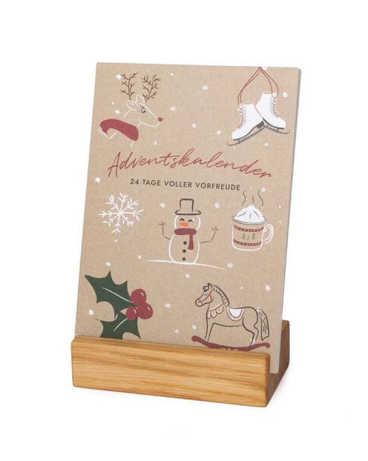 klotzaufklotz Adventskalender mit Karten