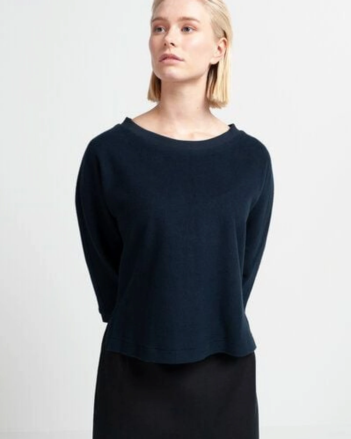 SHIPSHEIP MILEVA - Damen Pullover in Cord-Optik aus Bio-Baumwolle – Ansicht 4