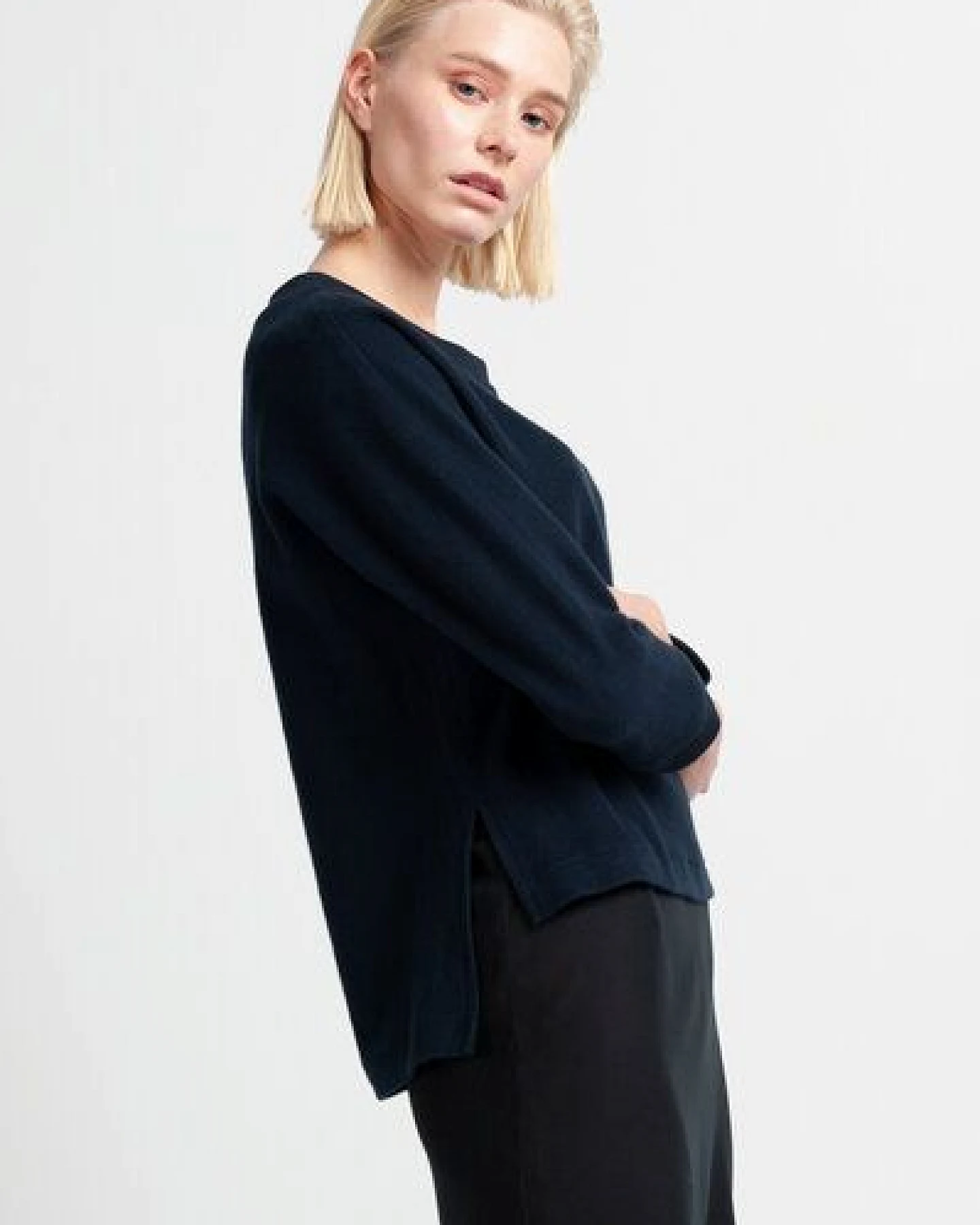 SHIPSHEIP MILEVA - Damen Pullover in Cord-Optik aus Bio-Baumwolle – Ansicht 2