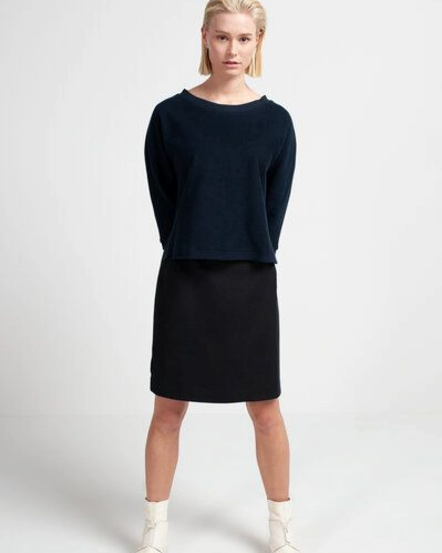 SHIPSHEIP MILEVA - Damen Pullover in Cord-Optik aus Bio-Baumwolle – Ansicht 3