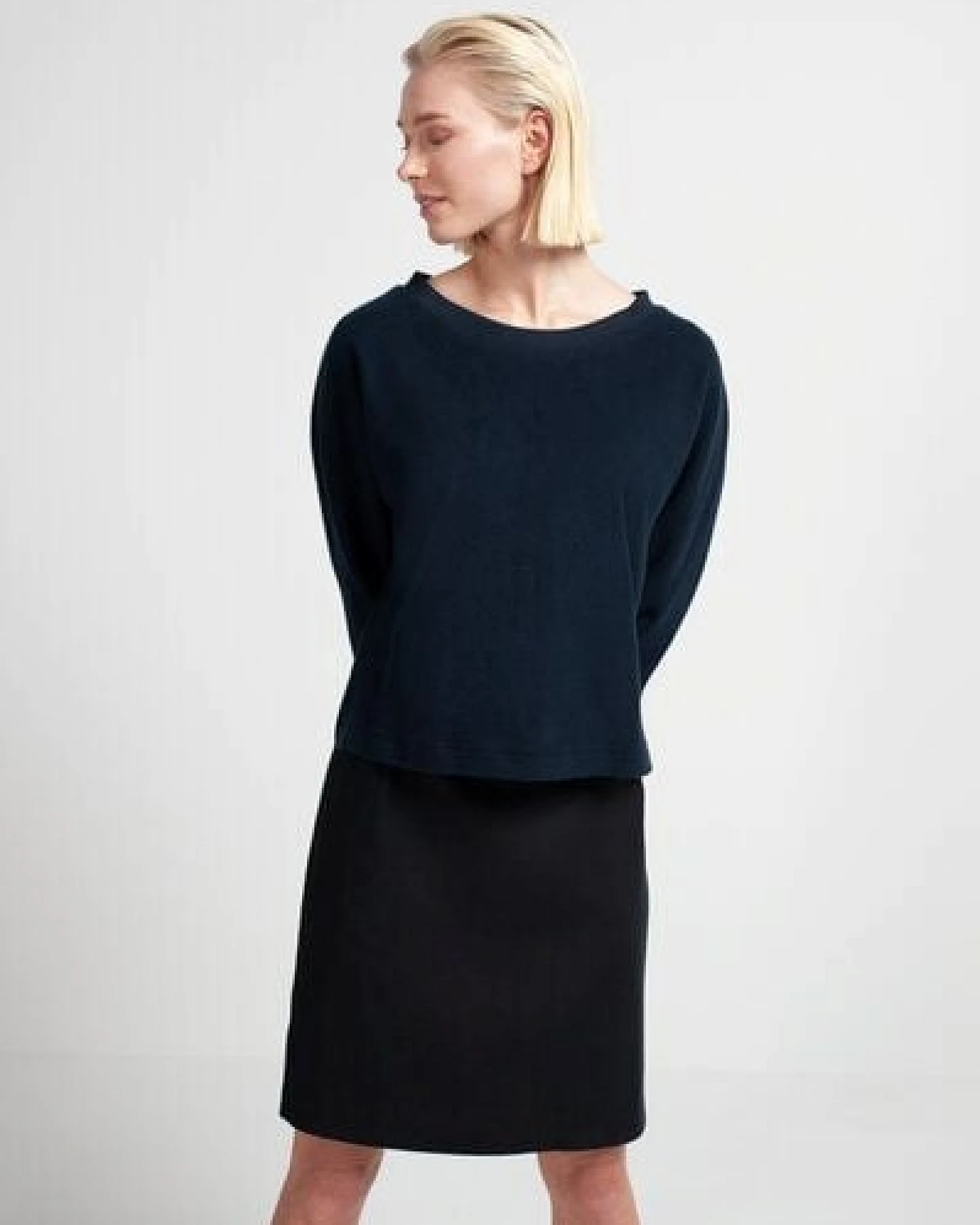 SHIPSHEIP MILEVA - Damen Pullover in Cord-Optik aus Bio-Baumwolle – Ansicht 4