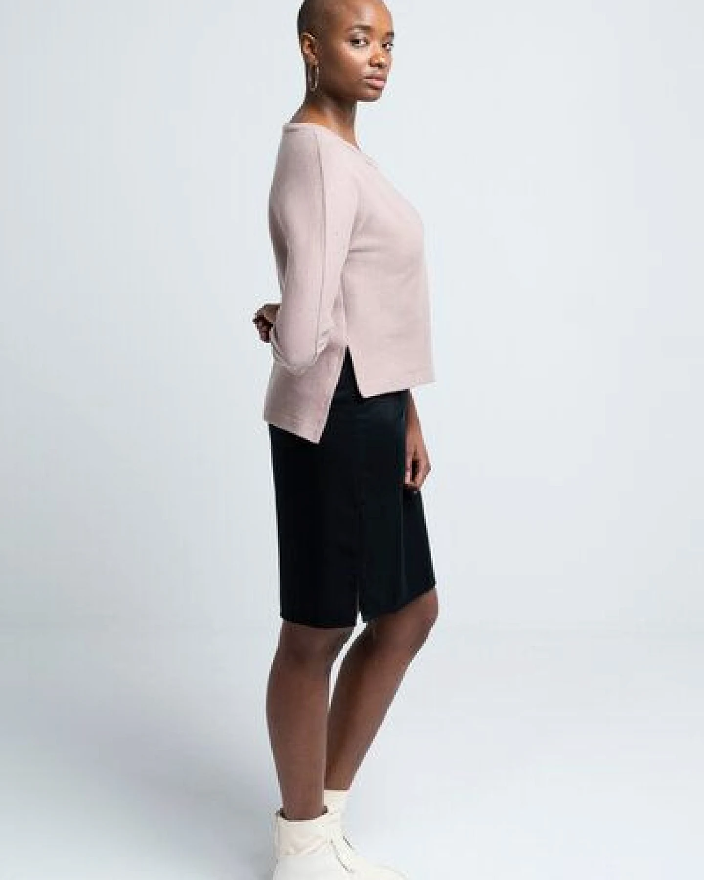 SHIPSHEIP MILEVA - Damen Pullover in Cord-Optik aus Bio-Baumwolle – Ansicht 2