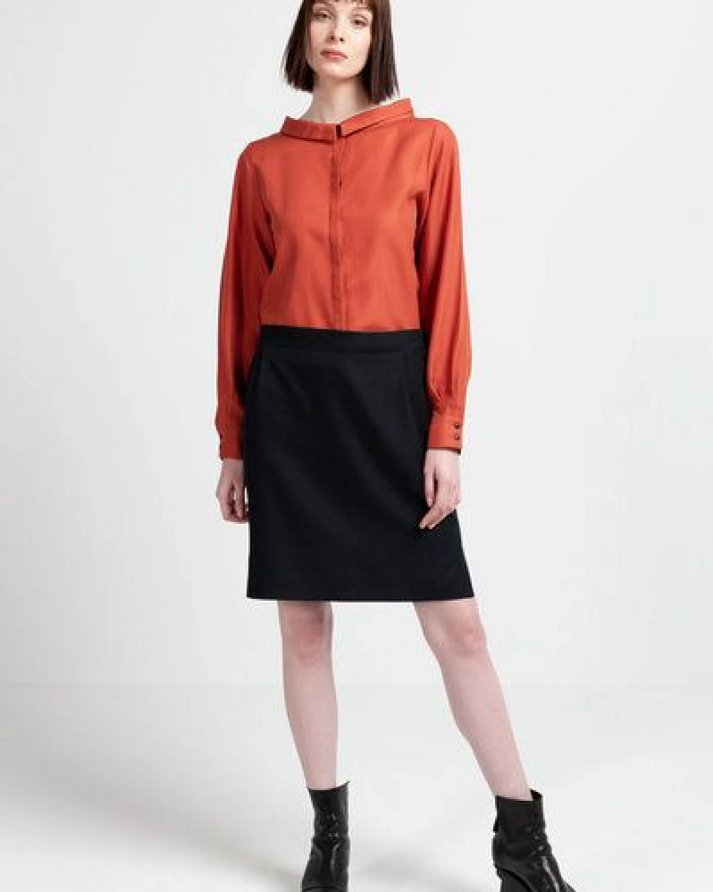SHIPSHEIP KATE - Damen Rock aus TENCEL Lyocell – Ansicht 3